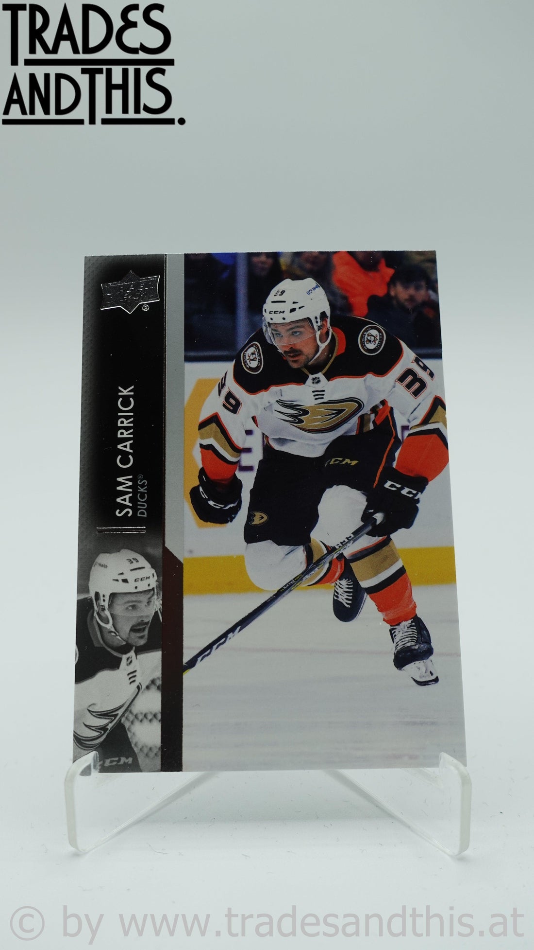 2021-22 Upper Deck Extended Series Sam Carrick #501 - Trades and This e.U.