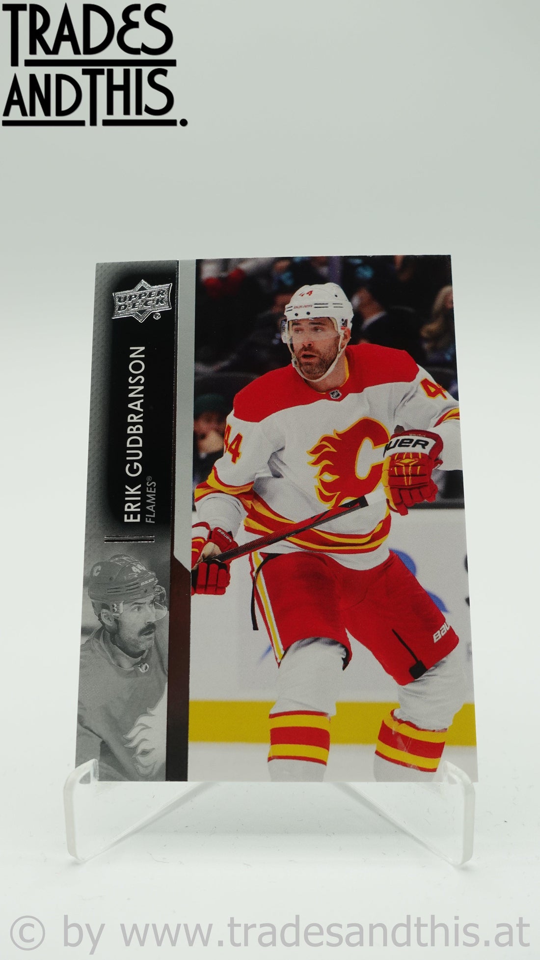 2021-22 Upper Deck Extended Series Erik Gudbranson #527 - Trades and This e.U.