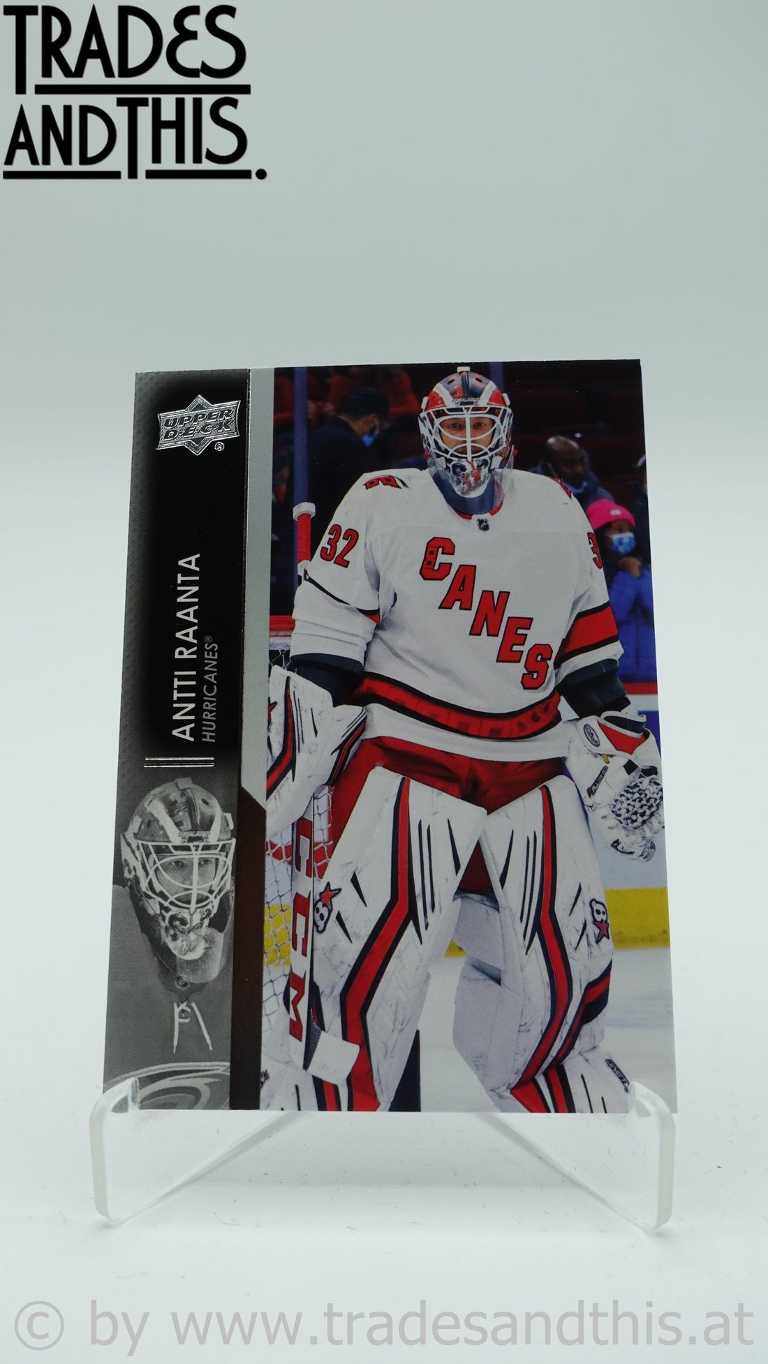 2021-22 Upper Deck Extended Series Antti Raanta #58 - Trades and This e.U.