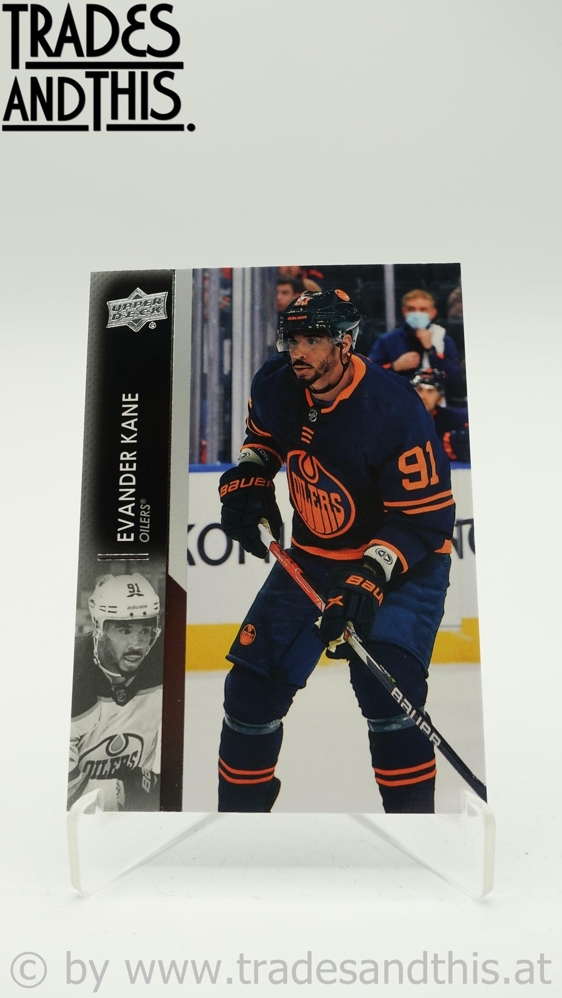 2021-22 Upper Deck Extended Series Evander Kane #568 - Trades and This e.U.