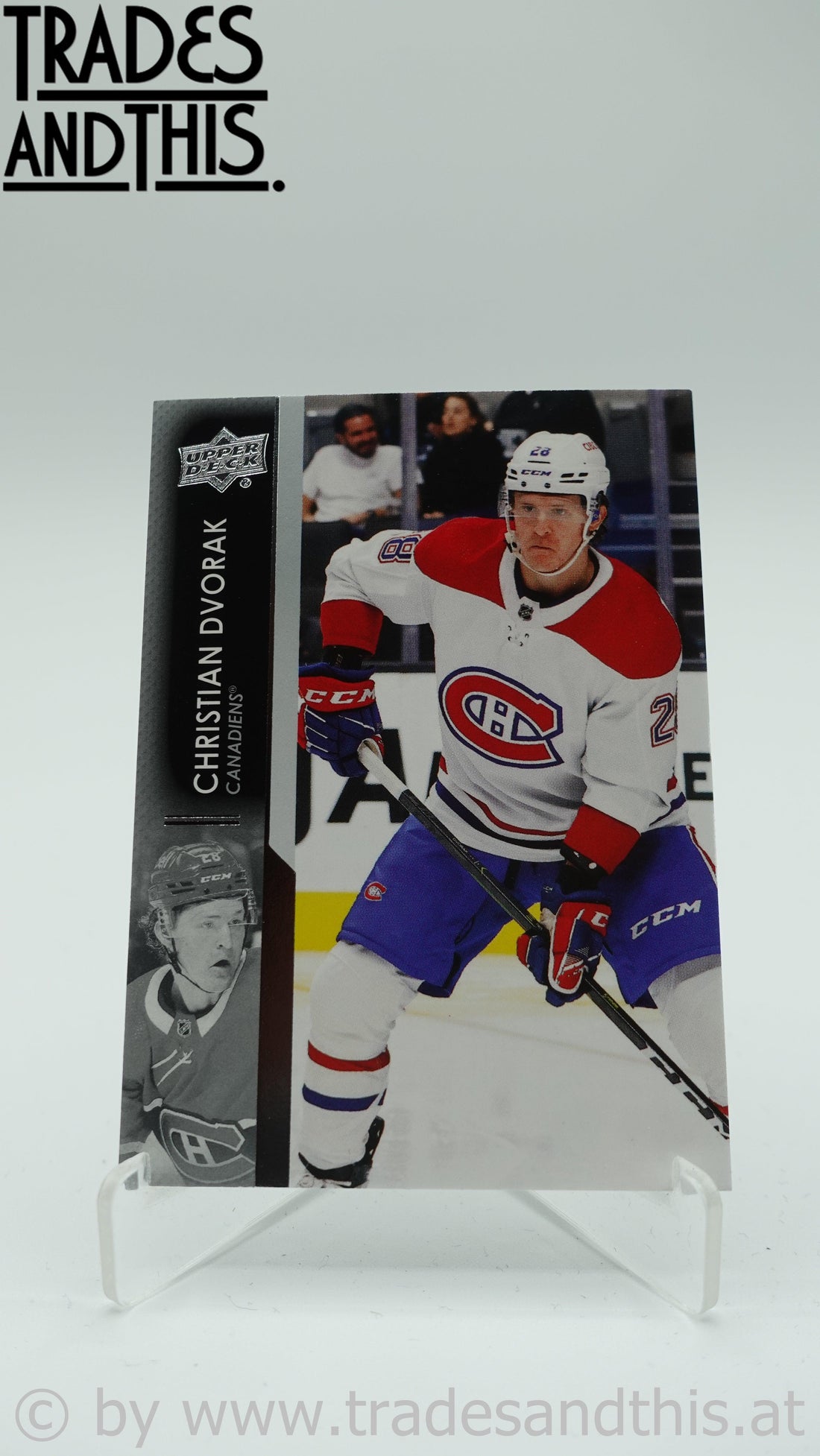 2021-22 Upper Deck Extended Series Christian Dvorak #583 - Trades and This e.U.