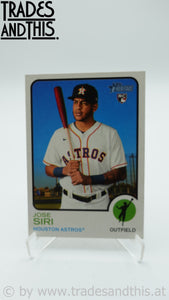 2022 Topps Heritage Jose Siri #256 RC