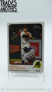 2022 Topps Heritage Thairo Estrada #271