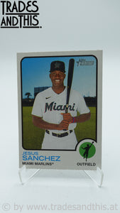 2022 Topps Heritage Jesus Sanchez #275