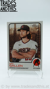 2022 Topps Heritage Zac Gallen #294