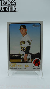 2022 Topps Heritage James Kaprielian #296