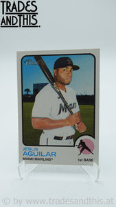 2022 Topps Heritage Jesus Aguilar #298