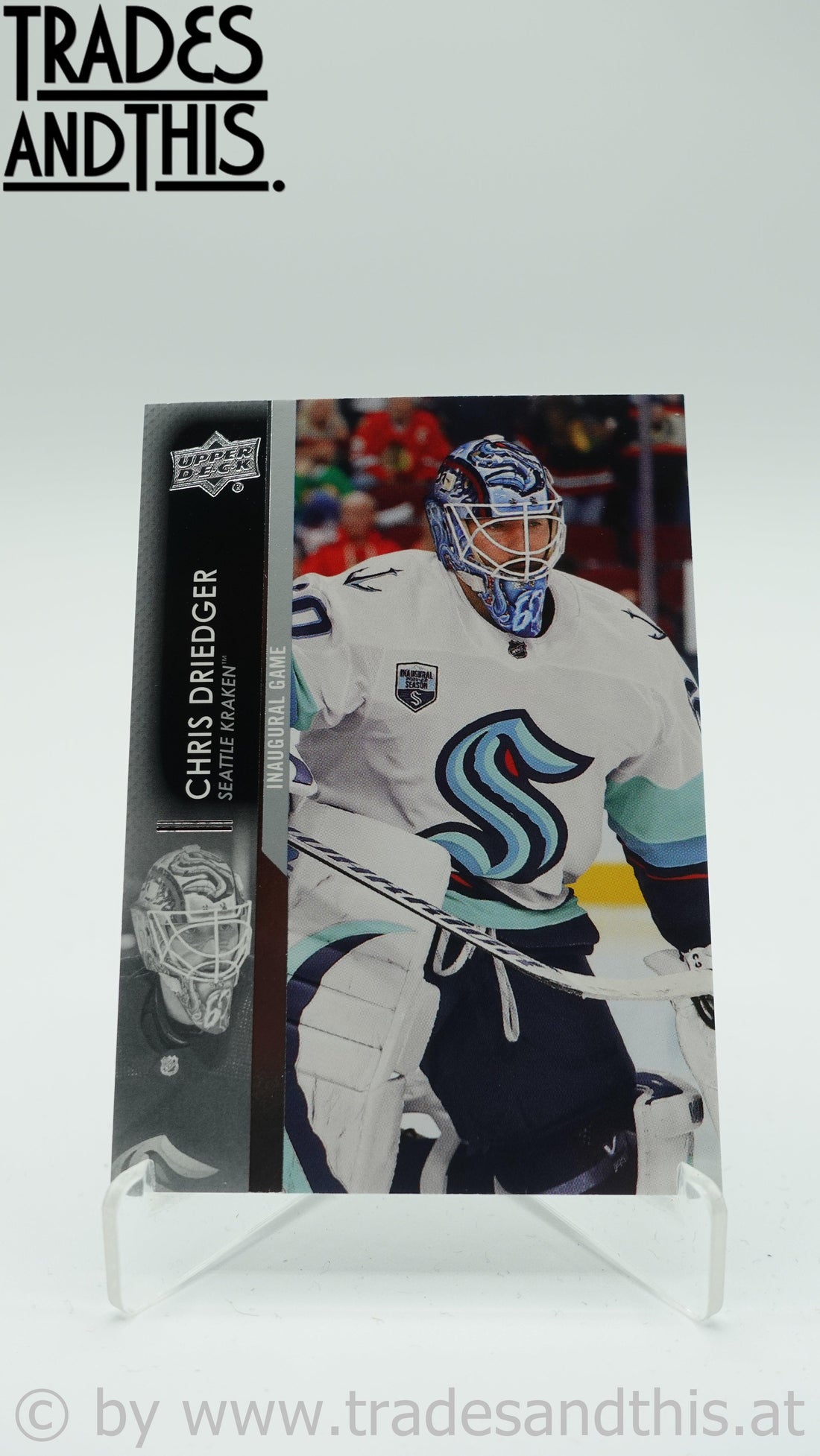 2021-22 Upper Deck Extended Series Chris Driedger #682 - Trades and This e.U.