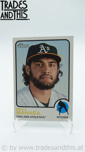 2022 Topps Heritage Sean Manaea #322