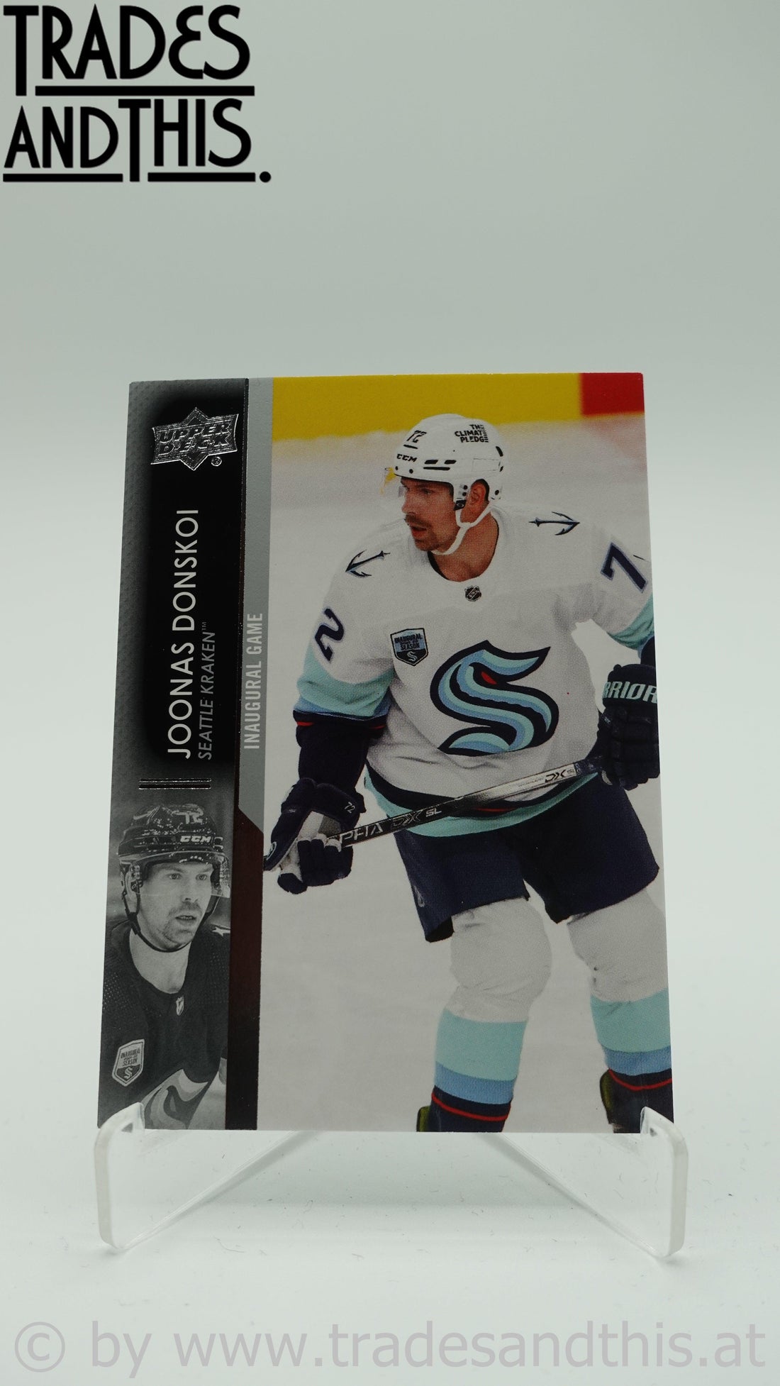 2021-22 Upper Deck Extended Series Joonas Donskoi #688 - Trades and This e.U.