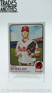 2022 Topps Heritage Zack Wheeler #333