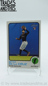 2022 Topps Heritage Bryan De La Cruz #334 RC