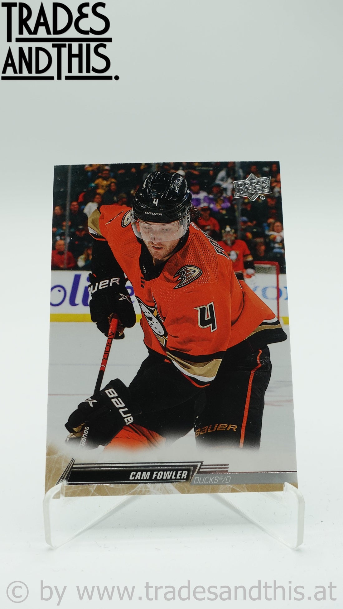 2022-23 Upper Deck Series 1 Cam Fowler #1 - Trades and This e.U.