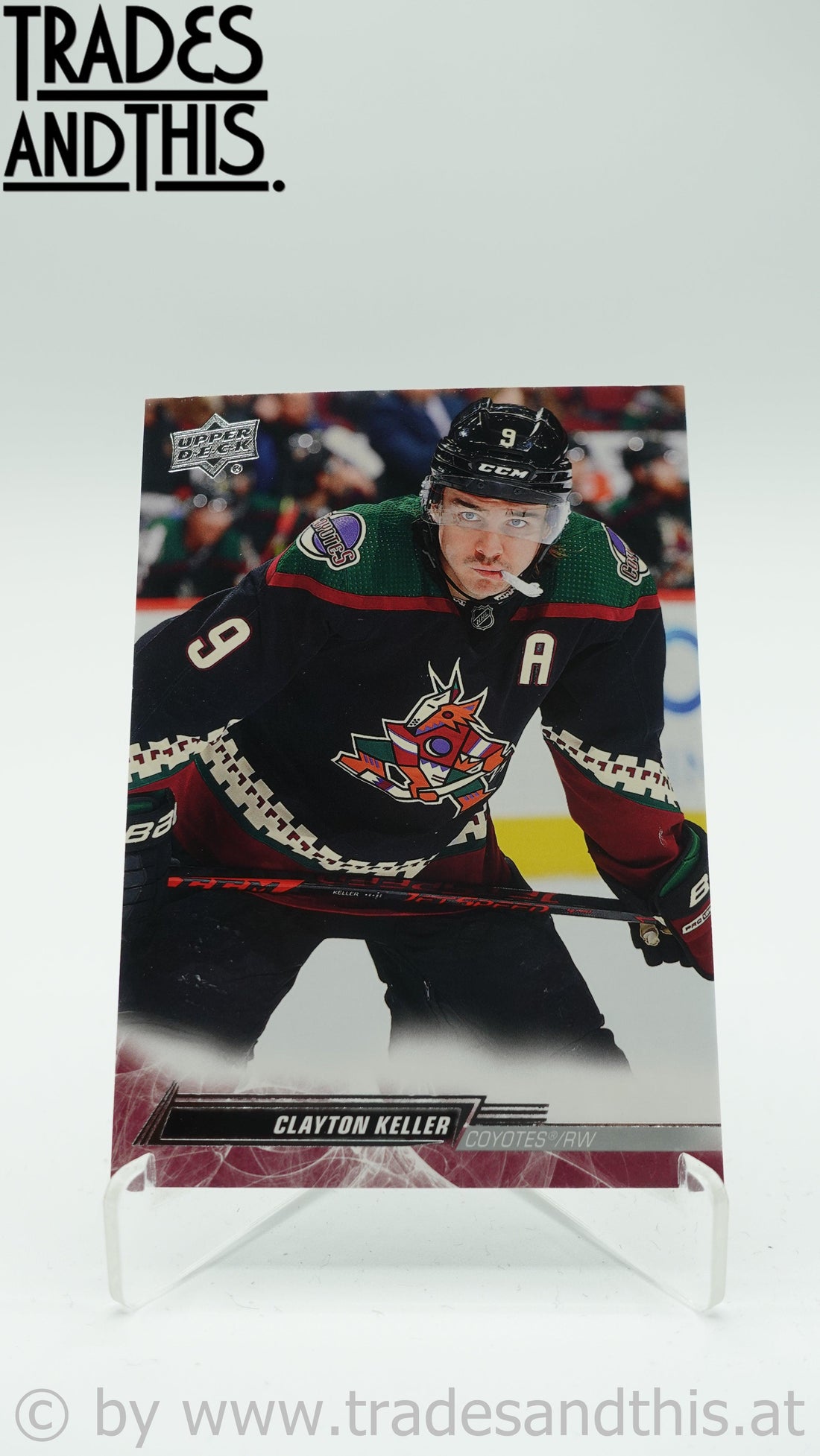 2022-23 Upper Deck Series 1 Clayton Keller #10 - Trades and This e.U.