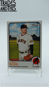2022 Topps Heritage Logan Webb #358