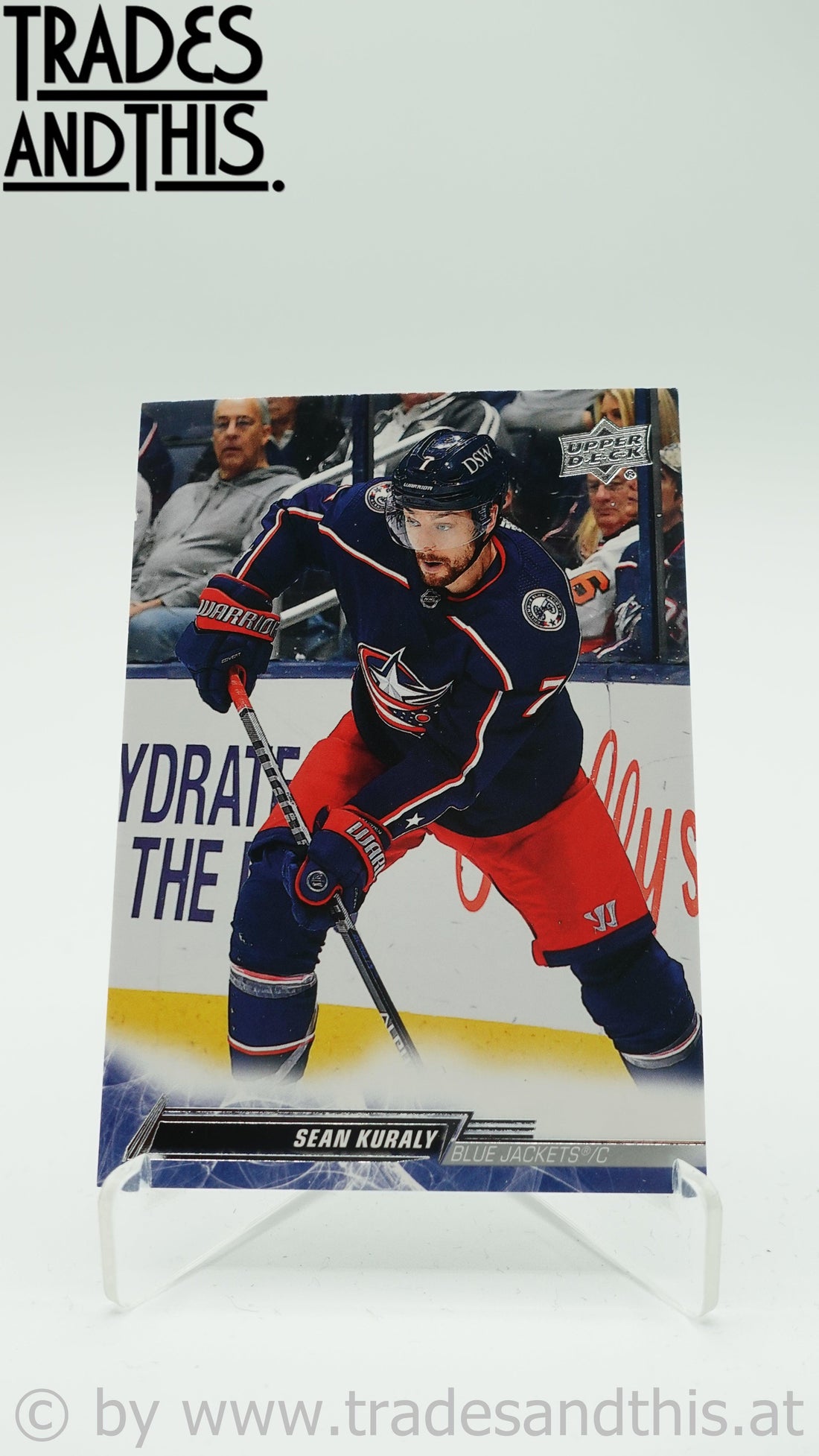 2022-23 Upper Deck Series 1 Sean Kuraly #52 - Trades and This e.U.