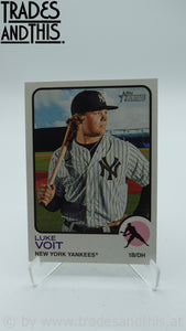 2022 Topps Heritage Luke Voit #385