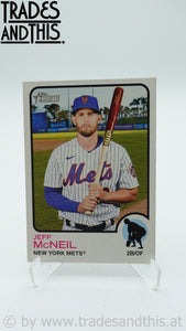 2022 Topps Heritage Jeff McNeil #389