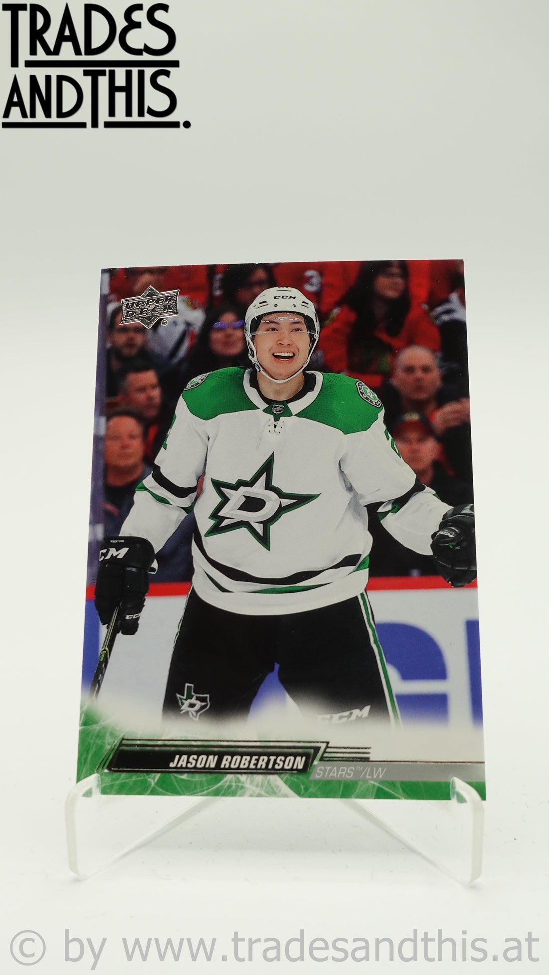 2022-23 Upper Deck Series 1 Jason Robertson #61 - Trades and This e.U.