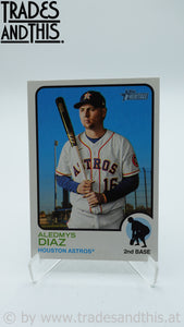 2022 Topps Heritage Aledmys Diaz #409