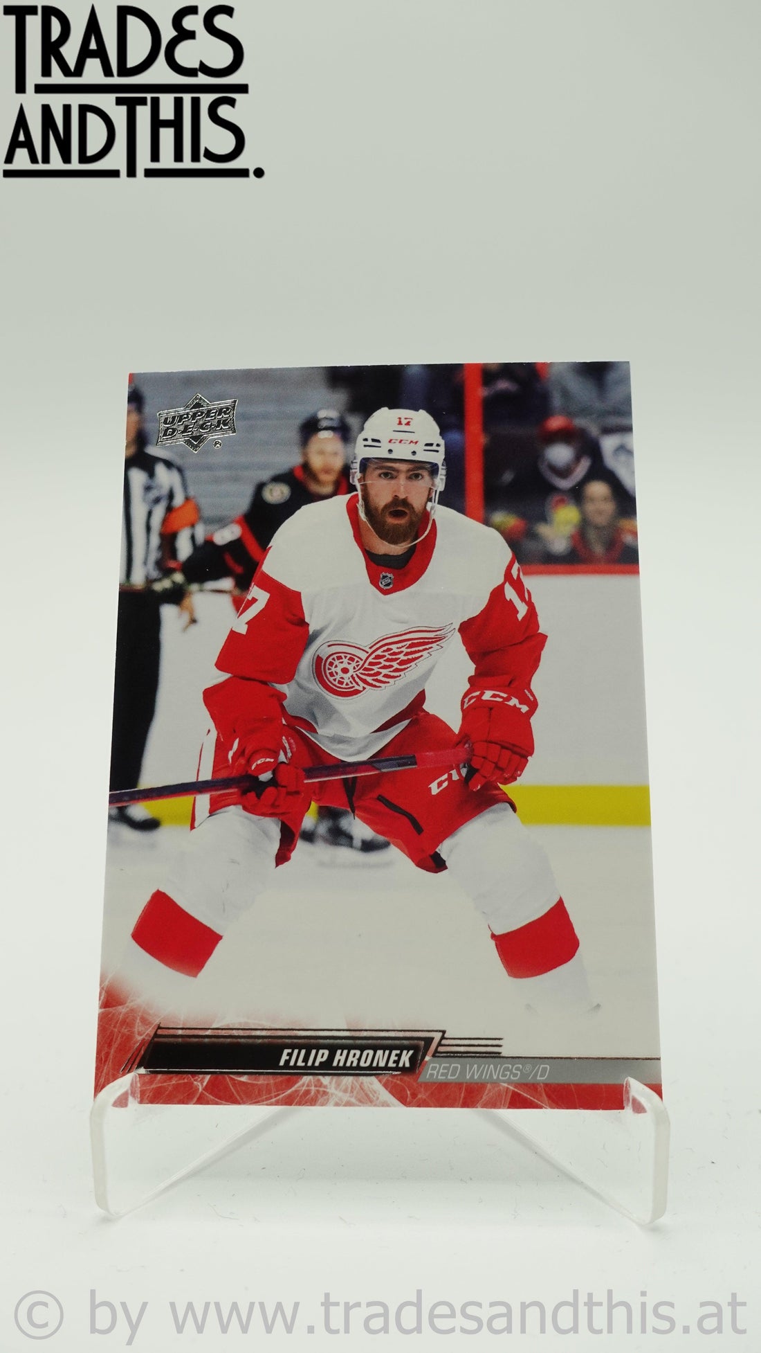 2022-23 Upper Deck Series 1 Filip Hronek #63 - Trades and This e.U.