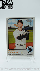2022 Topps Heritage Tommy La Stella #439