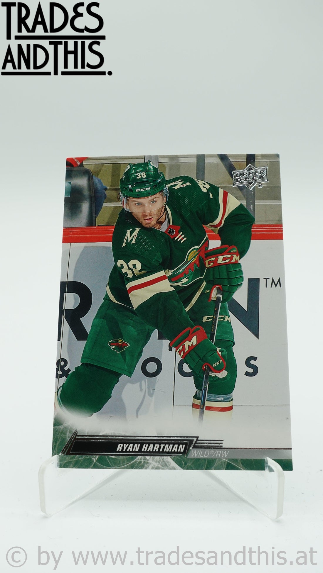 2022-23 Upper Deck Series 1 Ryan Hartman #90 - Trades and This e.U.