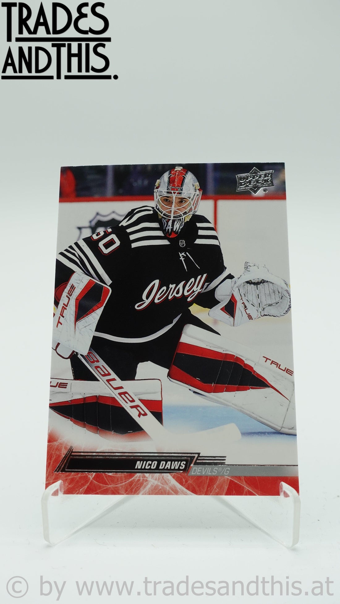 2022-23 Upper Deck Series 1 Nico Daws #108 - Trades and This e.U.