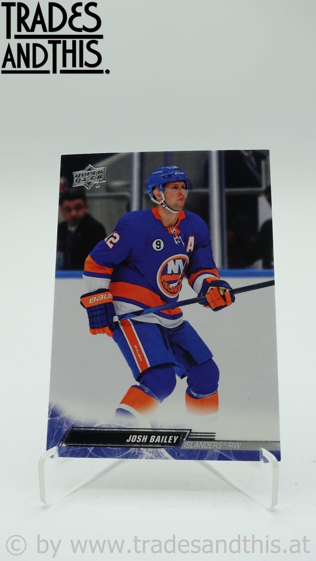 2022-23 Upper Deck Series 1 Josh Bailey #113 - Trades and This e.U.