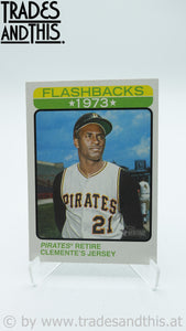 2022 Topps Heritage Baseball Flashbacks Roberto Clemente #BF-4