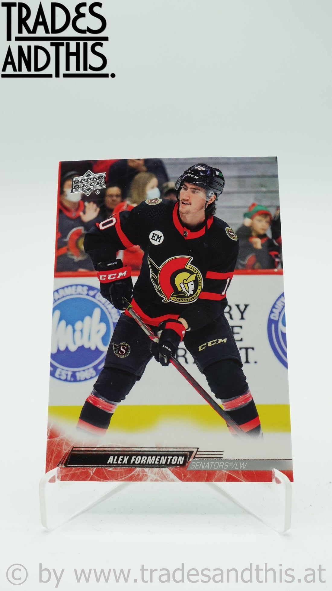 2022-23 Upper Deck Series 1 Alex Formenton #127 - Trades and This e.U.