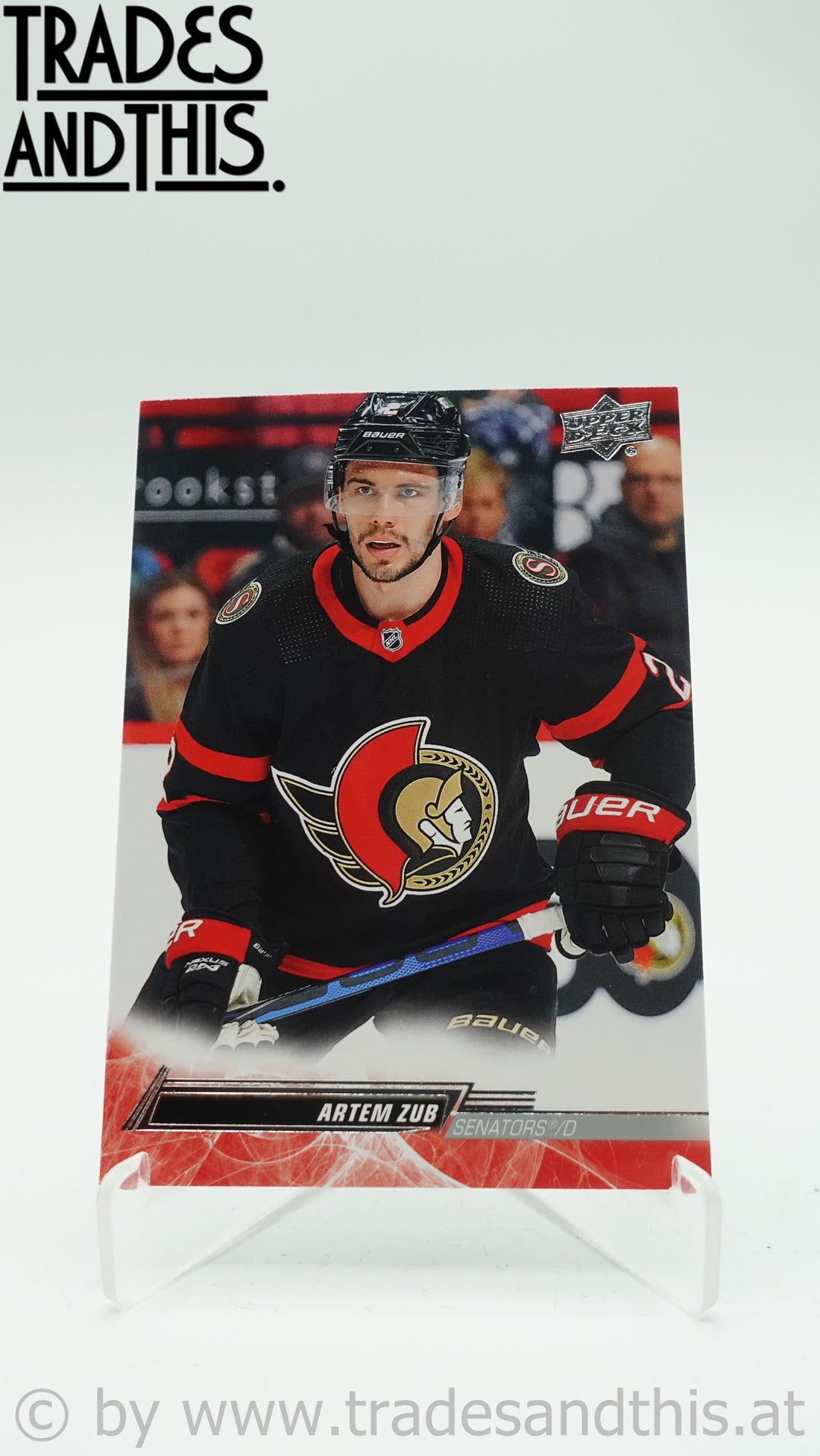 2022-23 Upper Deck Series 1 Artem Zub #130 - Trades and This e.U.