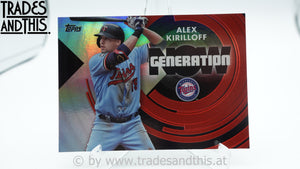 2022 Topps Series 1 Generation Now Alex Kirilloff #GN-20
