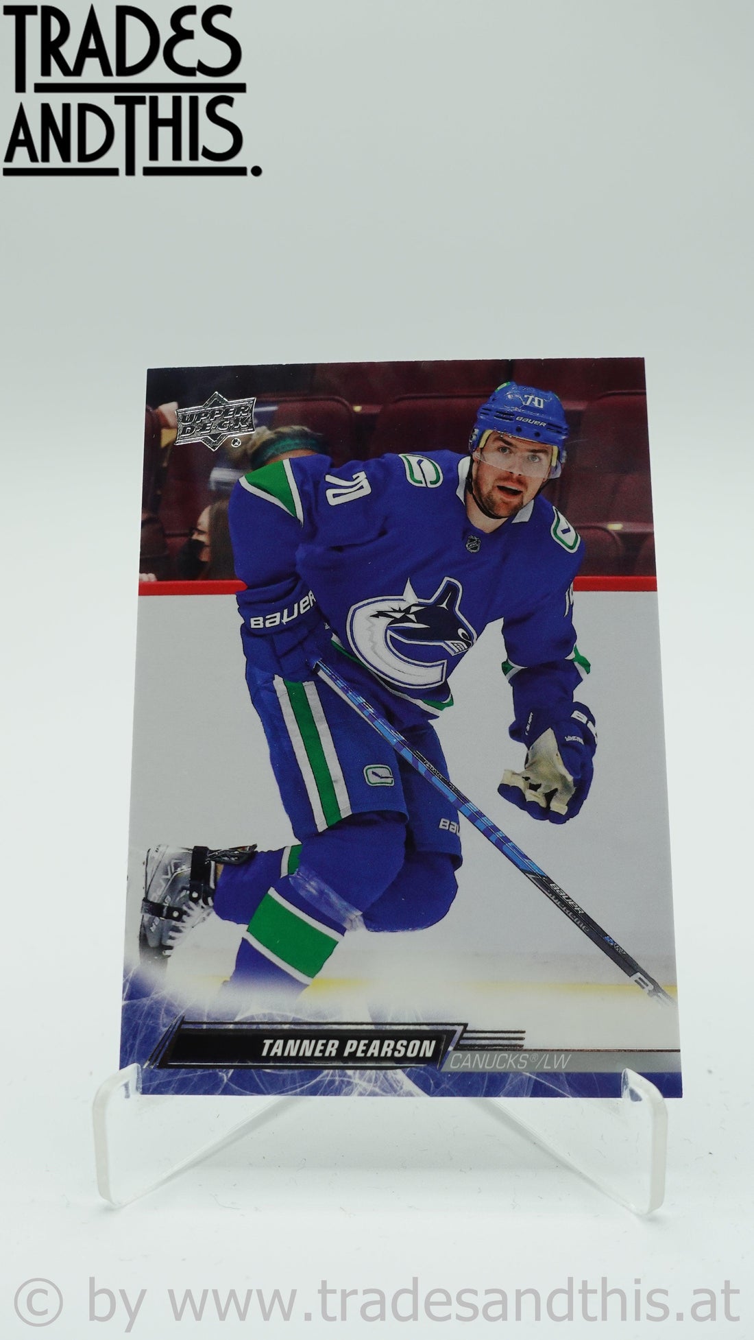 2022-23 Upper Deck Series 1 Tanner Pearson #179 - Trades and This e.U.