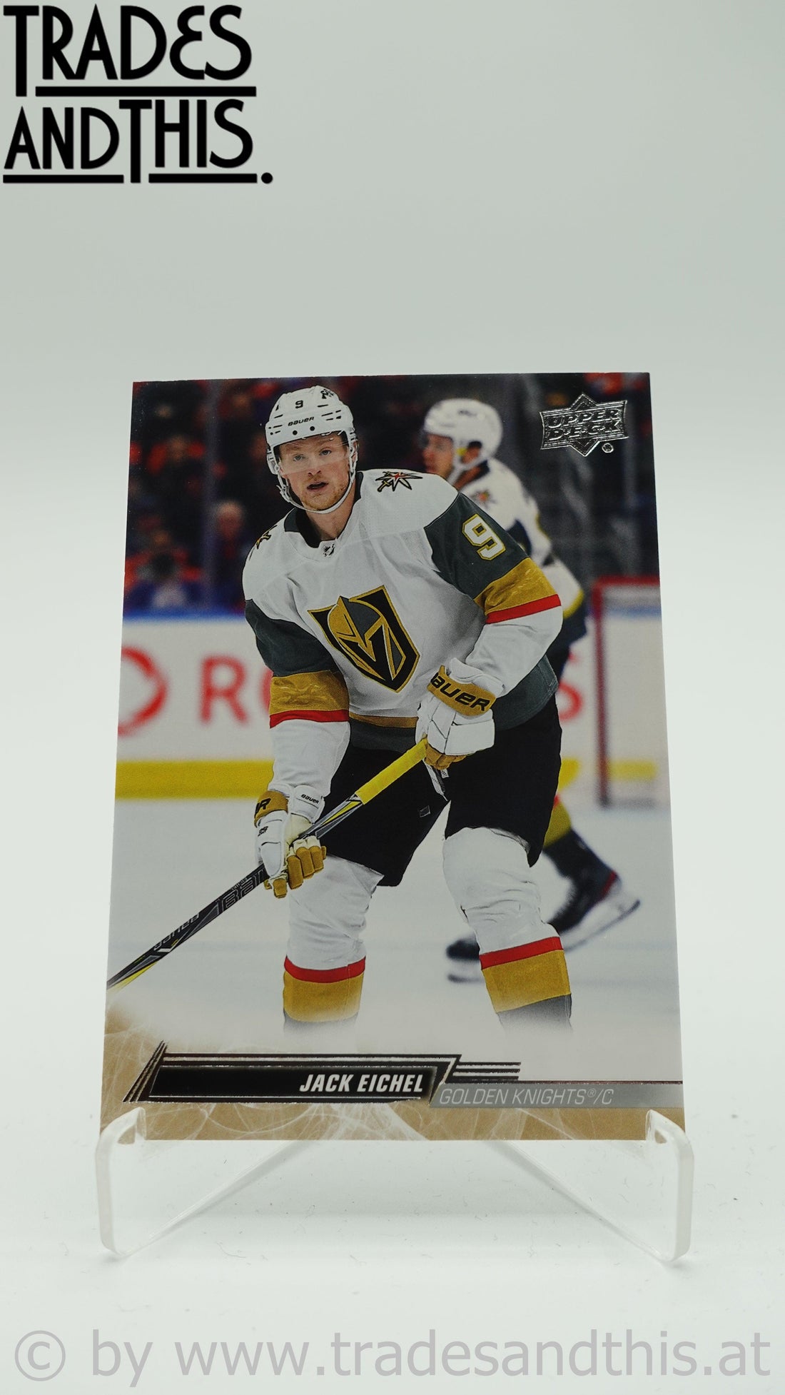 2022-23 Upper Deck Series 1 Jack Eichel #182 - Trades and This e.U.