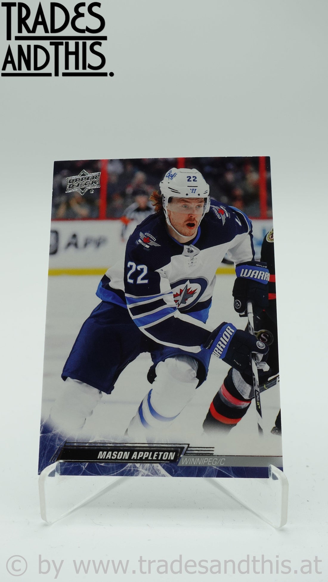 2022-23 Upper Deck Series 1 Mason Appleton #193 - Trades and This e.U.