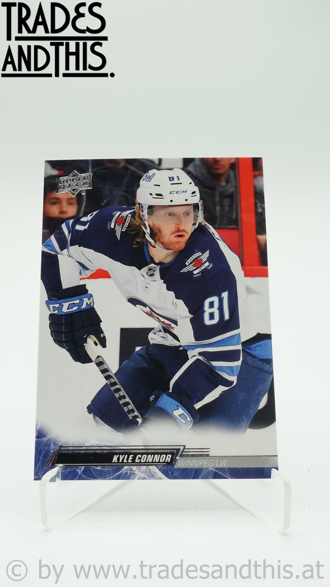 2022-23 Upper Deck Series 1 Kyle Connor #195 - Trades and This e.U.