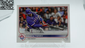 2022 Topps Series 1 Curtis Terry #97 RC