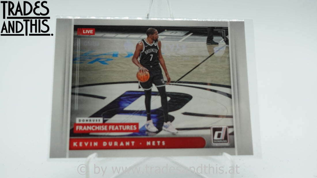 2021-22 Donruss Basketball Franchise Features Kevin Durant #28 - Trades and This e.U.