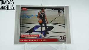 2021-22 Donruss Basketball Franchise Features Kevin Durant #28 - Trades and This e.U.