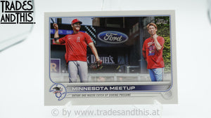 2022 Topps Series 1 Minnesota Meetup #122