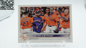 2022 Topps Series 1 Houston Astros #136