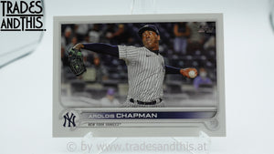 2022 Topps Series 1 Aroldis Chapman #142