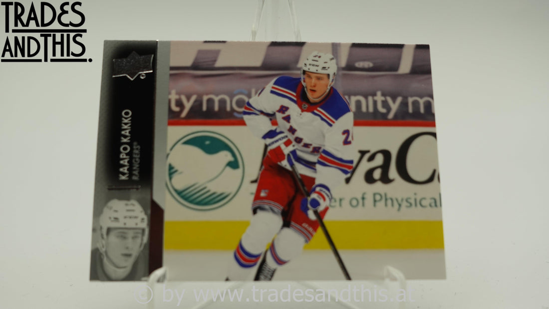 2021-22 Upper deck Series 1 Kaapo Kakko #121 - Trades and This e.U.