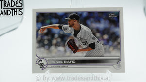 2022 Topps Series 1 Daniel Bard #167