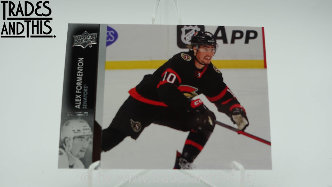 2021-22 Upper Deck Extended Series Alex Formenton #606 - Trades and This e.U.