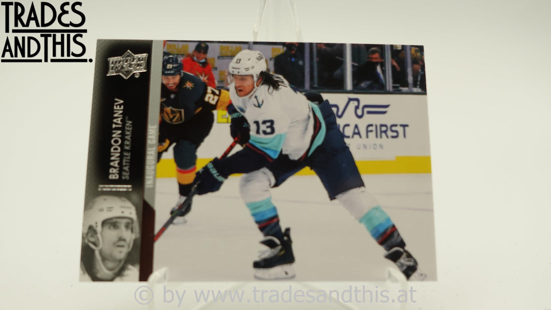 2021-22 Upper Deck Extended Series Brandon Tanev #681 - Trades and This e.U.