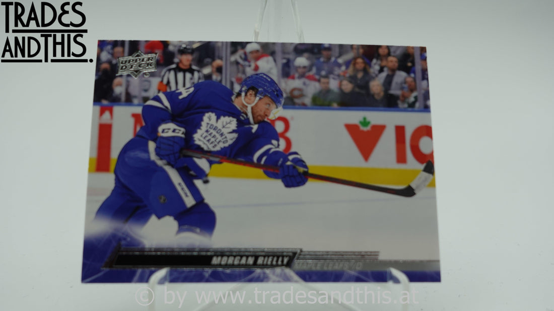 2022-23 Upper Deck Series 1 Morgan Rielly #172 - Trades and This e.U.