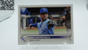 2022 Topps Series 1 Whit Merrifield #245