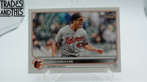 2022 Topps Series 1 John Means #253